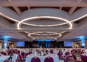 Convention Center Ballroom Set Up Spotlight Thumbnail