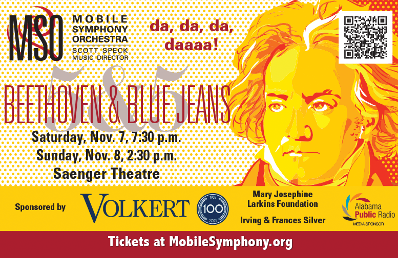 More Info for Mobile Symphony Orchestra "Beethoven & Blue Jeans"