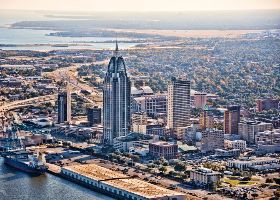 Downtown Mobile Skyline